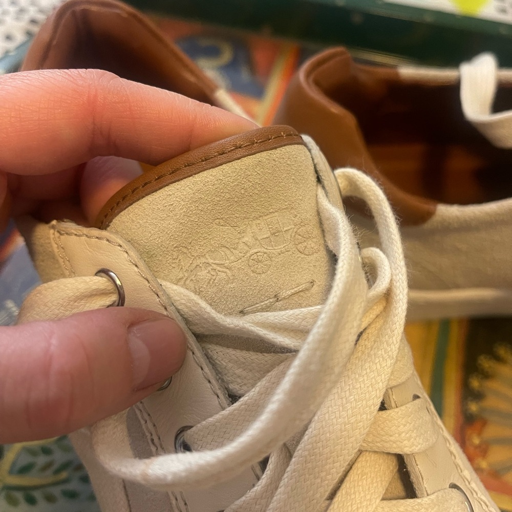 Coach Paddy suede sneakers. Casual, elevated classic, sporty, luxury, minimalist - Picture 5 of 10